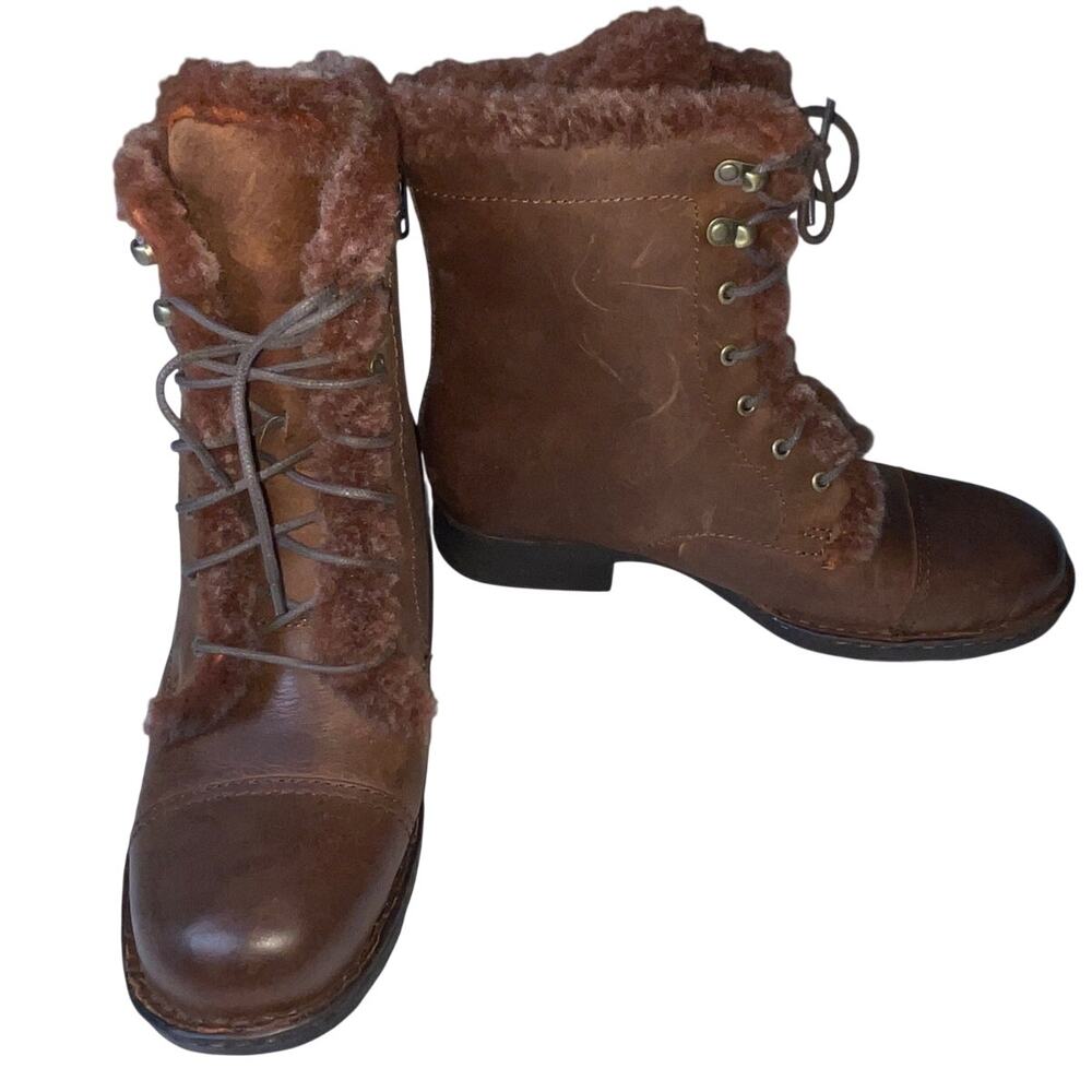 Born Retta‎ Shearling Boots - Women's Size 9